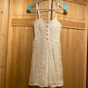 iZ Byer White Lace Dress